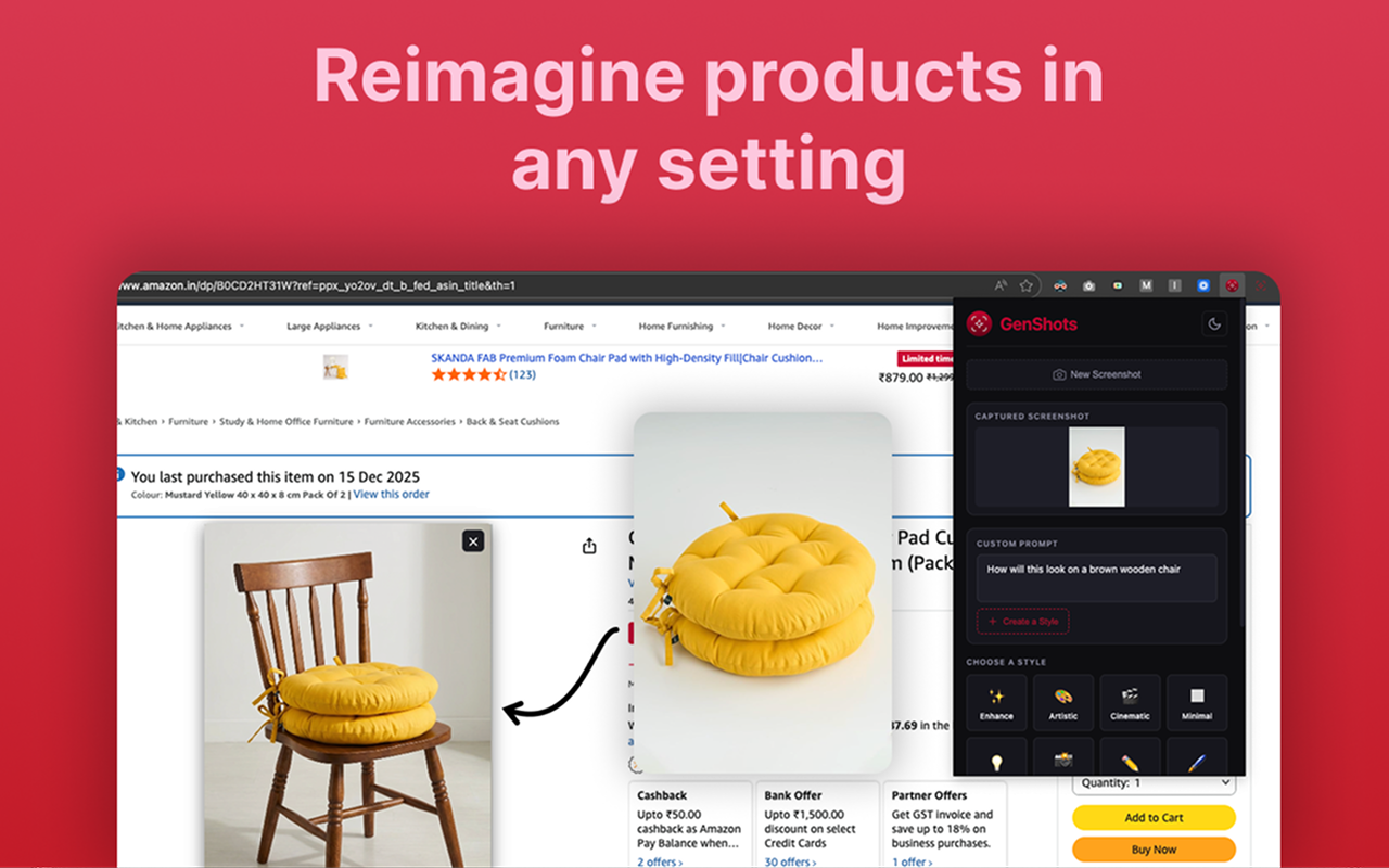 GenShots AI style preview